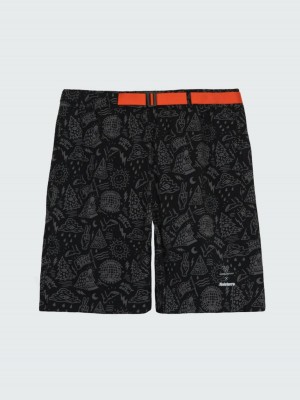 Black Men's Vivobarefoot Finisterre Shorts | IN156MM