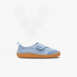 Blue Kids' Vivobarefoot GAIA Shoes | IN388OB