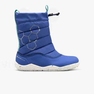 Blue Kids' Vivobarefoot Lumi X Arctic Angels Shoes | IN423FU