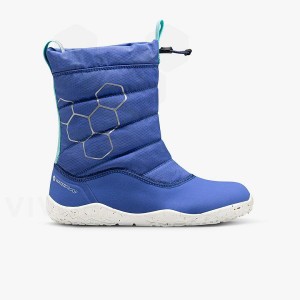 Blue Kids' Vivobarefoot Lumi X Arctic Angels Juniors Shoes | IN424EI