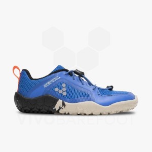 Blue Kids' Vivobarefoot Primus Trail II FG Preschool Shoes | IN352YF