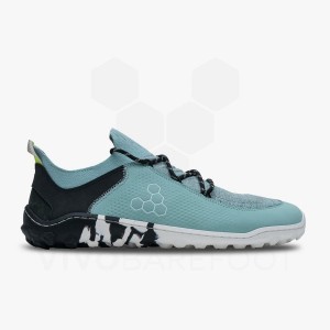 Blue Women's Vivobarefoot Tracker Decon Low FG2 Mens Hiking Shoes | IN207NN