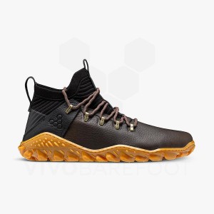 Coffee Women's Vivobarefoot Magna Forest Esc Hiking Shoes | IN212IR