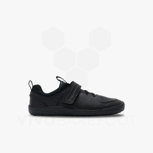 Obsidian Kids' Vivobarefoot Primus Ludo School Shoes | IN377ZD