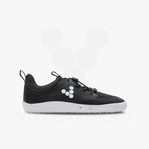 Obsidian Kids' Vivobarefoot Primus Sport III Juniors Shoes | IN373DO