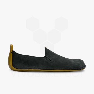 Obsidian Men's Vivobarefoot Ababa II Lifestyle Shoes | IN137FU