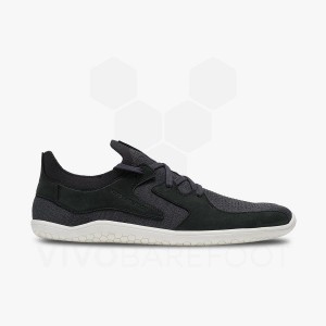 Obsidian Men's Vivobarefoot Primus Asana II Lifestyle Shoes | IN134IR