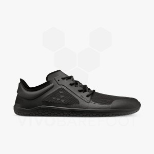 Obsidian Men's Vivobarefoot Primus Lite III Training Shoes | IN089BA