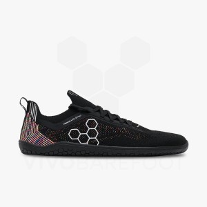 Obsidian Men's Vivobarefoot Primus Lite Knit Training Shoes | IN101PV