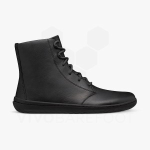 Obsidian Women's Vivobarefoot Gobi HI IV Lifestyle Shoes | IN321DO