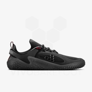 Obsidian / Dark Grey Women's Vivobarefoot PREORDER 'MOTUS STRENGTH JJF' Road Running Shoes | IN230QC